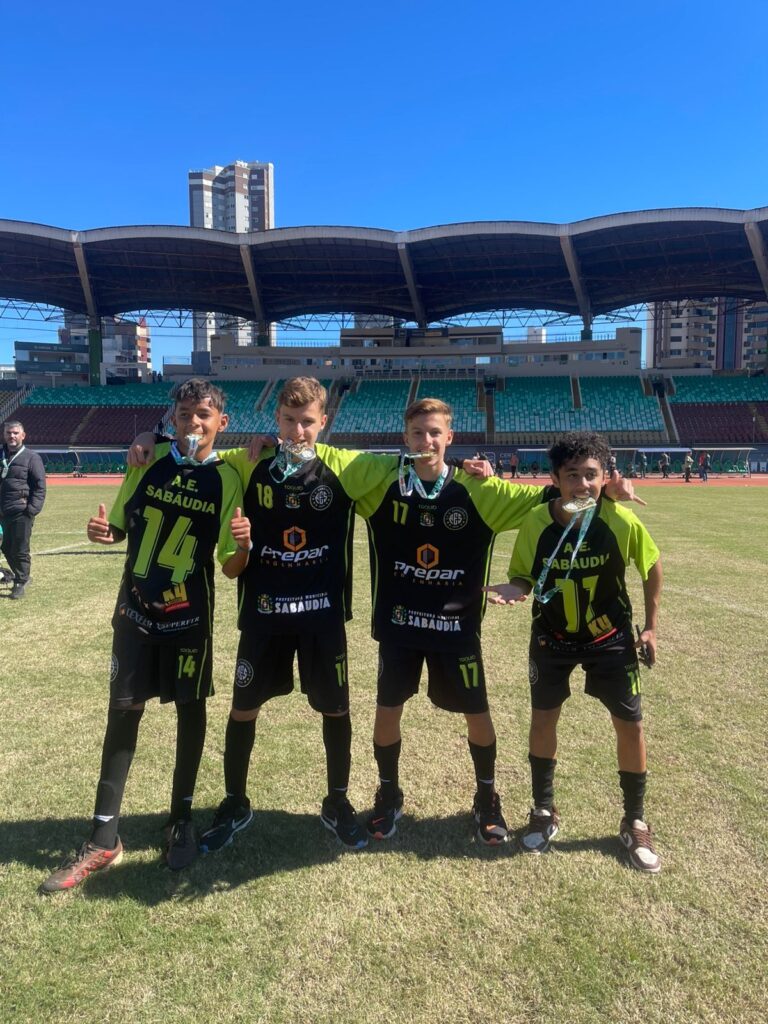 QUARTETO SUL-MATO-GROSSENSE É CAMPEÃO DA LIGA MARINGÁ DE FUTEBOL SUB-14