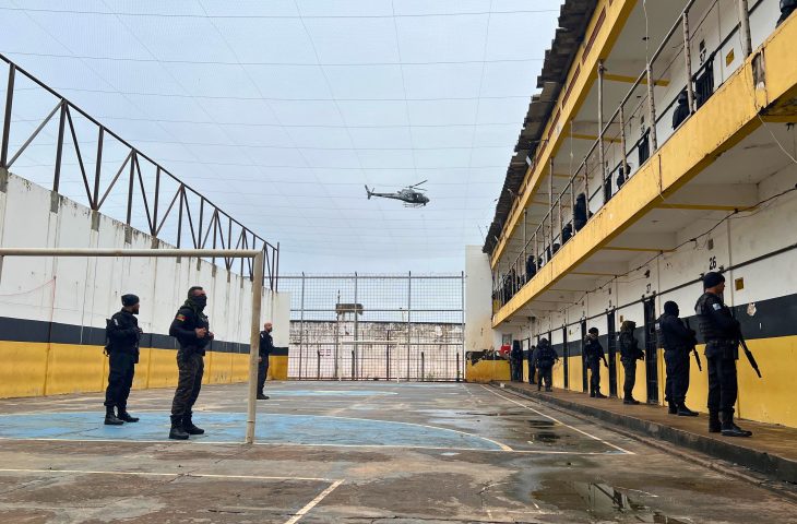 Penitenciária de Dourados recebe ações integradas do programa Brasil Contra o Crime Organizado e reforça a segurança na região de fronteira