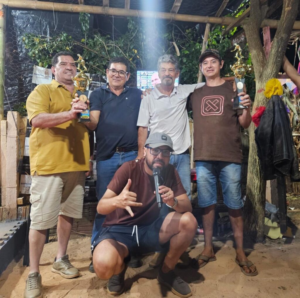 PAULINHO E LUIZ CARLOS CONQUISTAM A 4ª ETAPA DO TORNEIO DE MALHA RAIZ EM VILA VARGAS